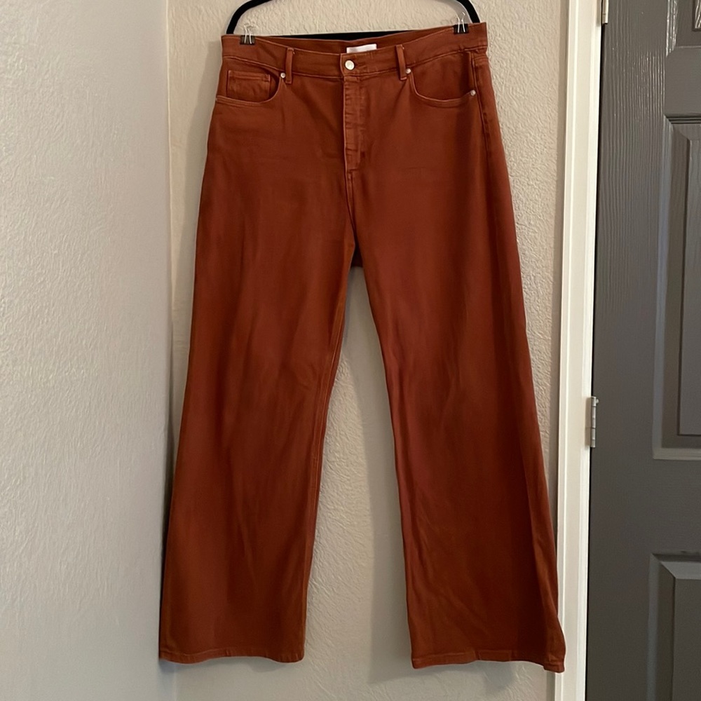 LOFT Wide Leg Copper Size 14/32.